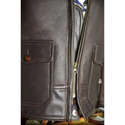 BLOUSON CUIR ANJ-4 15 BLOUSON CUIR ANJ-4 -Fournitures Militaires blouson anj 4 3