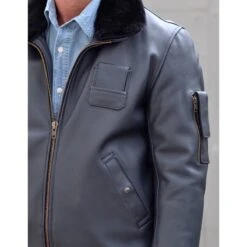 BLOUSON DE VOL FRANCAIS PN CUIR 6 BLOUSON DE VOL FRANCAIS PN CUIR -Fournitures Militaires blouson de vol francais pn cuir 2