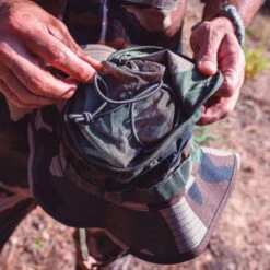 CHAPEAU DE BROUSSE MOUSTIQUAIRE CAMO CE -Fournitures Militaires bonnie hat moustiquaire 4