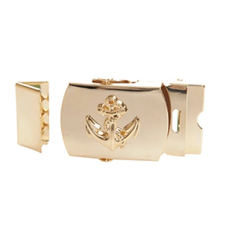 BOUCLE DE CEINTURE EMBLEME TROUPE DE MARINE 1 BOUCLE DE CEINTURE EMBLEME TROUPE DE MARINE