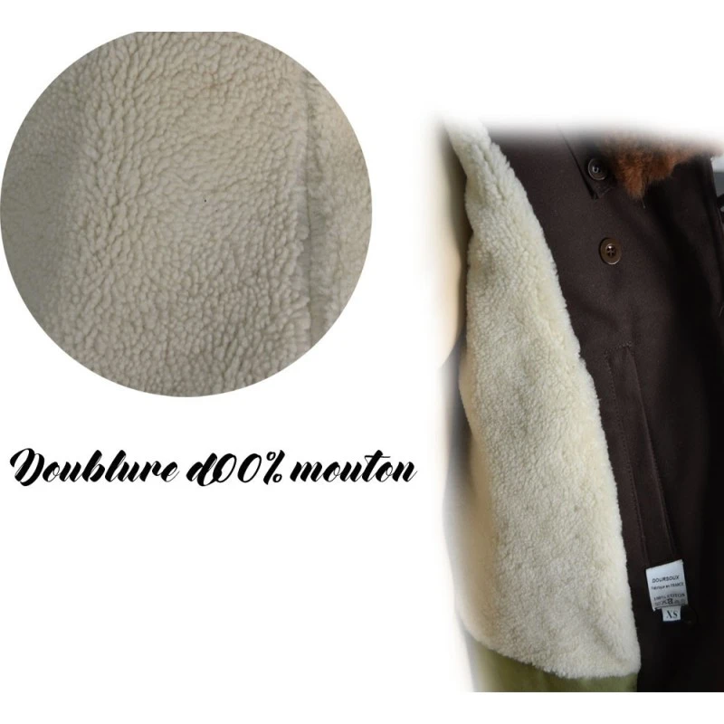 CANADIENNE AVEC DOUBLURE MOUTON 7 CANADIENNE AVEC DOUBLURE MOUTON – Image 7