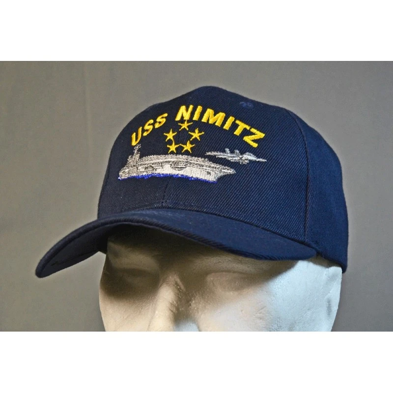 CASQUETTE MOTIF USS NIMITZ 1 CASQUETTE MOTIF USS NIMITZ