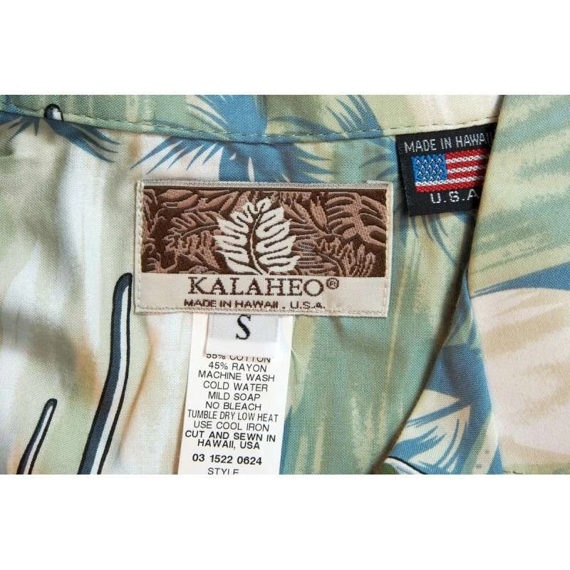 CHEMISE HAWAIENNE RJC COTON/RAYON WARBIRD PACIFIC 6 2 CHEMISE HAWAIENNE RJC COTON/RAYON WARBIRD PACIFIC 6 – Image 2