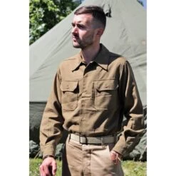 CHEMISE MOUTARDE M37