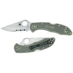 COUTEAU SPYDERCO DELICA 4 Foliage Green
