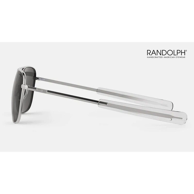LUNETTES RANDOLPH AVIATOR MATTE CHROME 4 LUNETTES RANDOLPH AVIATOR MATTE CHROME – Image 4