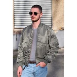 BLOUSON MA1 VINTAGE GREEN 12 BLOUSON MA1 VINTAGE GREEN -Fournitures Militaires ma1 vintage green 3