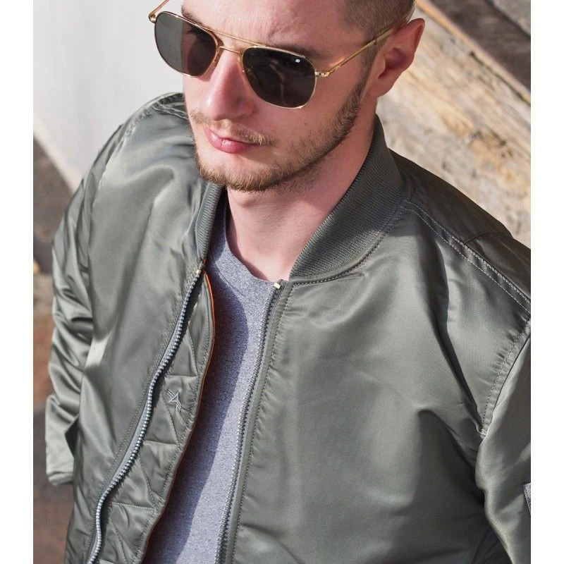 BLOUSON MA1 VINTAGE GREEN 5 BLOUSON MA1 VINTAGE GREEN – Image 5