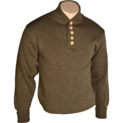 PULL HIGHNECK 5 BOUTONS 6 PULL HIGHNECK 5 BOUTONS -Fournitures Militaires pull u s sweater high neck 2