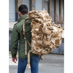 SAC A DOS GB DPM DESERT 90 LITRES -Fournitures Militaires sac a dos gb dpm desert 90 litres 2