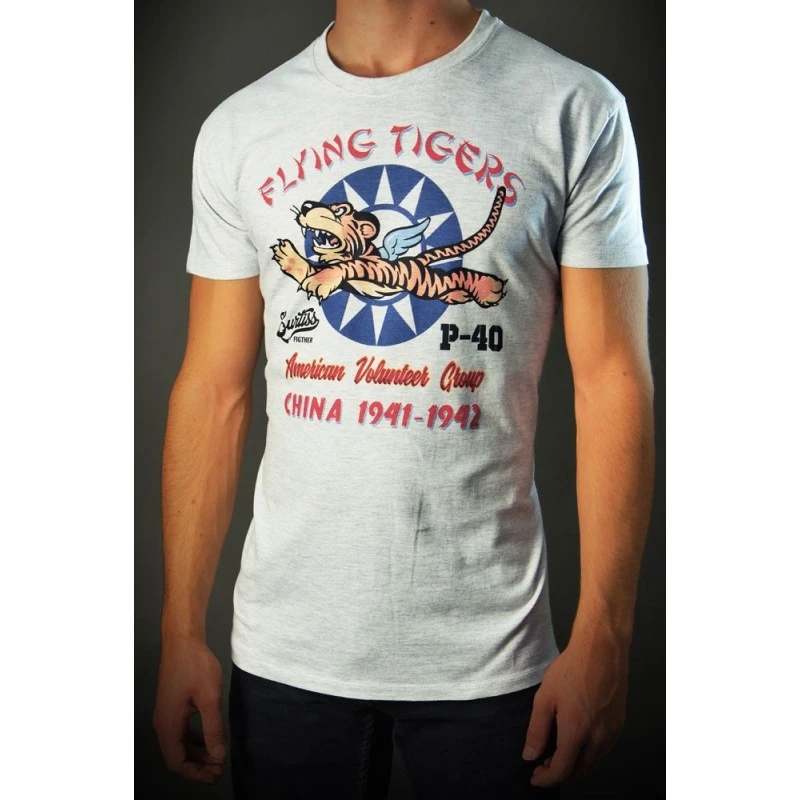 TEE SHIRT FLYING TIGER 1 TEE SHIRT FLYING TIGER