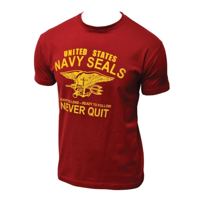 TEE SHIRT NAVAL SEAL NEVER QUIT 1 TEE SHIRT NAVAL SEAL NEVER QUIT