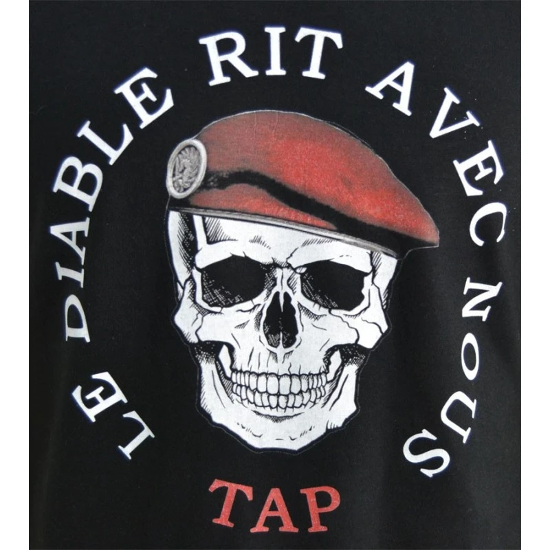 TEE SHIRT TAP LE DIABLE RIT AVEC NOUS 2 TEE SHIRT TAP LE DIABLE RIT AVEC NOUS – Image 2