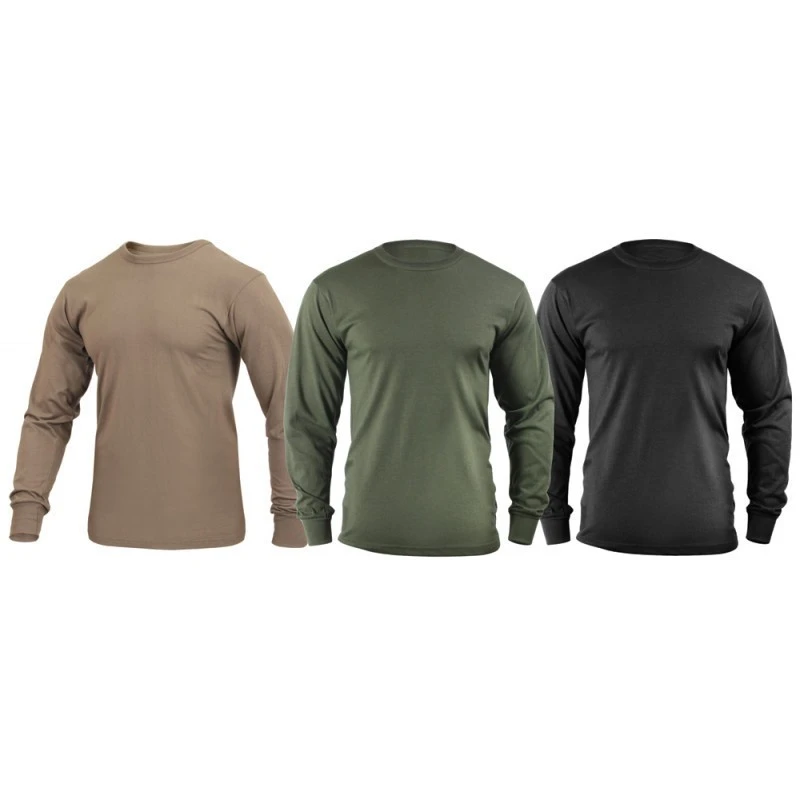 TEE SHIRT UNI MANCHES LONGUES 1 TEE SHIRT UNI MANCHES LONGUES