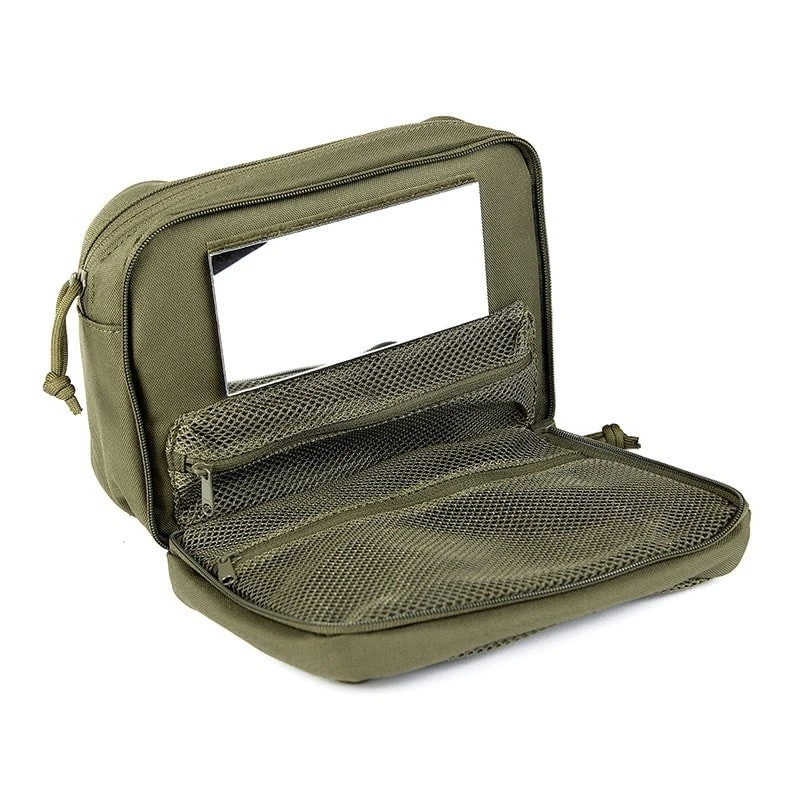 TROUSSE DE TOILETTE VERT ARMEE 2 TROUSSE DE TOILETTE VERT ARMEE – Image 2