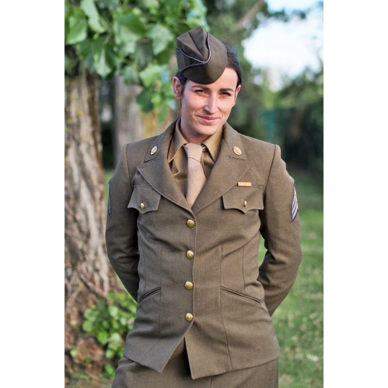 VESTE SOUS OFFICIER FEMME WWII 3 VESTE SOUS OFFICIER FEMME WWII – Image 3